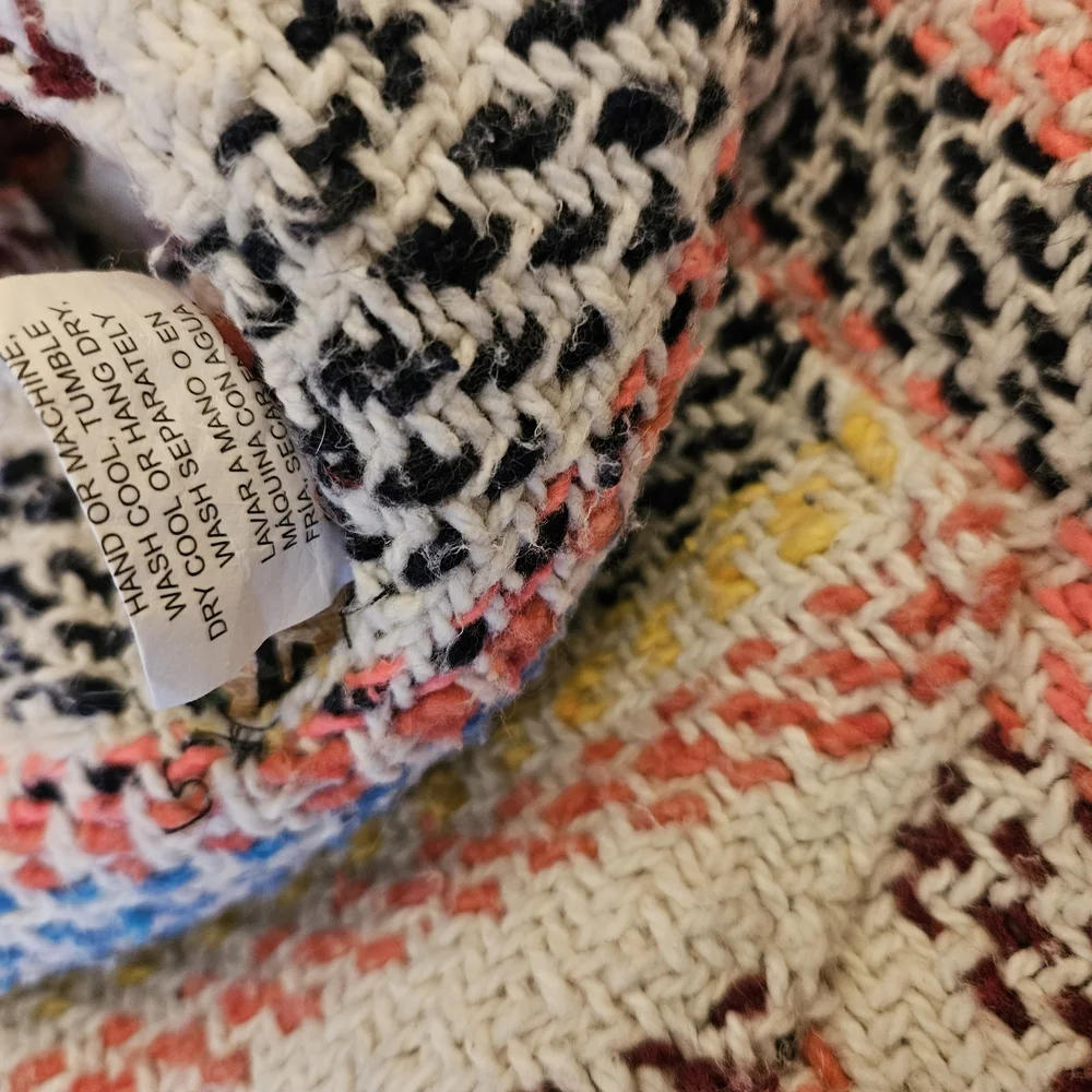 🌈Multicolor Striped Baja Hoodie - Picture 3 of 6